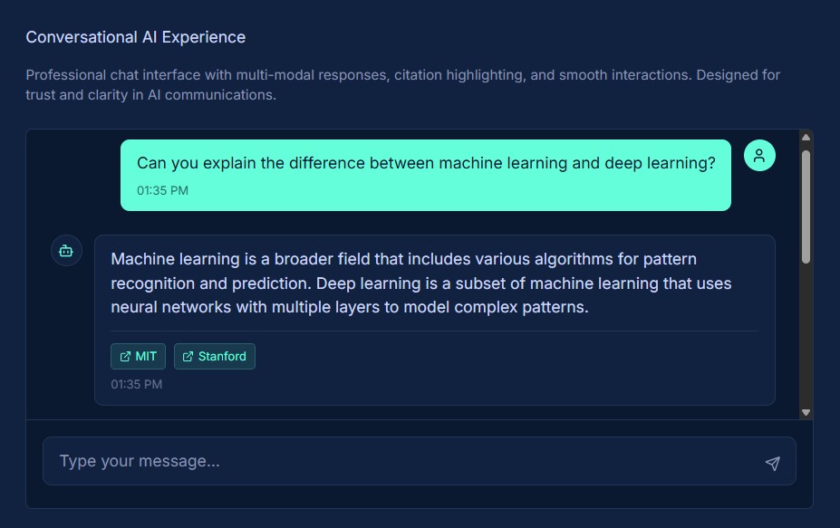 A grid showcasing several of the newly designed UI components