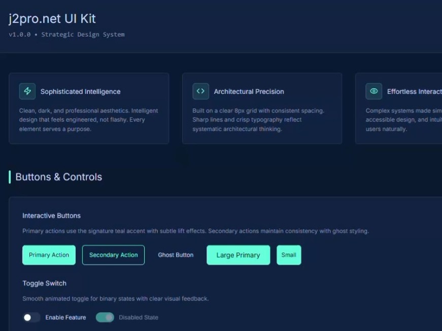Dashboard Design System
